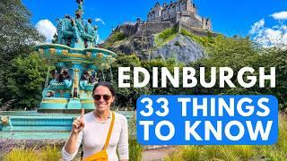 EDINBURGH TRAVEL TIPS: 33 Things to Know Before You Visit Edinburgh, Scotland