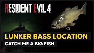 Resident Evil 4 Remake - Catch Me A Big Fish (Lunker Bass Location)