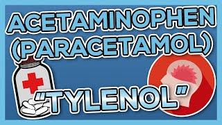 Acetaminophen / Paracetamol (Tylenol) Nursing Drug Card (Simplified) - Pharmacology