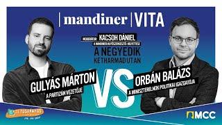 Gulyás Márton VS Orbán Balázs Tusványoson – itt a teljes vita!