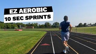 Stryd Easy Aerobic Workout Today with 3x10 Second Intervals. Chicago Marathon 2024 Daily Vlog.