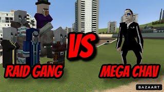 Raid Gang Vs Mega Chav - DarkFedora Mob Battle