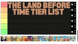 The Land Before Time Movie Tier List