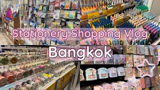 4K Vlog |Stationery Shopping | Bangkok, Thailand | Garden of Arts