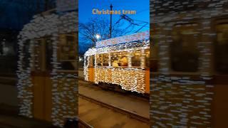 Різдвяний трамвай в Будапешті  #shots #travel #budapest #hungary #tram #christmas #будапешт