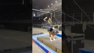 It was a lot harder than I expected but we did it‍ #gymnast #fun #sports #tour