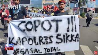 iNews NTT - Forkoma PMKRI Maumere Kecam Dugaan Tindakan Kekerasan Oknum Anggota Polres Sikka