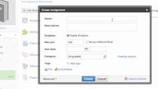 Creating Assignments