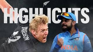 Jamieson Dream Debut ⭐ | Extended Highlights | BLACKCAPS v India ODI 2020