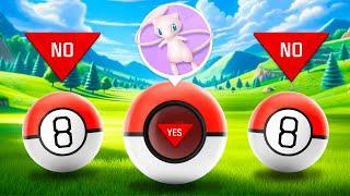 Magic 8 Ball Chooses Our Starter Pokemon, Then We Battle!