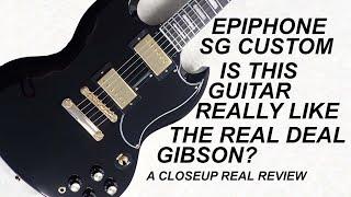 Epiphone SG Custom Review - What's it REALLY like?