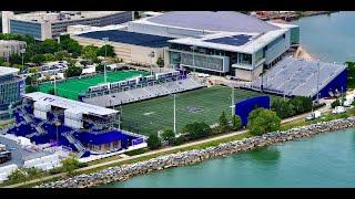 How Northwestern University Built a 14,000-Seat Temporary Lakeside Football Stadium in 65 Days