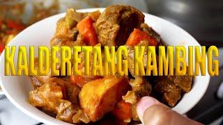 Kalderetang Kambing (with Pineapple juice)