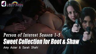 High IQ Killer vs Cold-Blooded Agent | The Sweetest Lesbian Couple: Root & Shaw