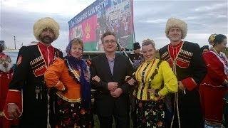 Ансамбль казачьей песни Сергея Алиманова: П.Городецкий, Э.Ушаков, Е.Чечен, О.Боковина.