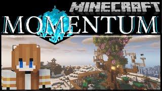 Custom Trees  und quatschen?!!!- MOMENTUM - [152] #roleplay #minecraft #survival