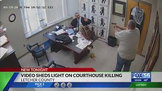 Video shows courthouse shooting that took the life of Letcher County judge