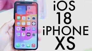 iOS 18 OFFICIAL On iPhone XS! (Review)