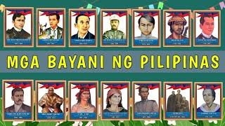 MGA BAYANI NG PILIPINAS || PHILIPPINE HEROES