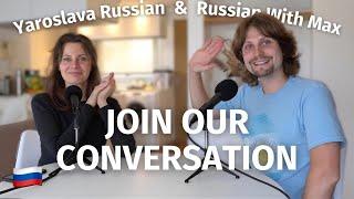 Russian CONVERSATION with @RussianWithMax! Russian Listening Practice with RU & EN subtitles