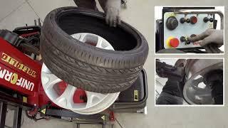 CORGHI - UNIFORMITY Mounting/demounting of a RFT tire by the German WDK Procedure - HOW TO USE