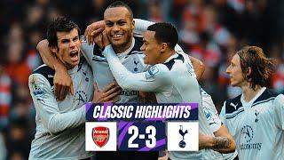 ARSENAL 2-3 TOTTENHAM HOTSPUR // CLASSIC PREMIER LEAGUE HIGHLIGHTS