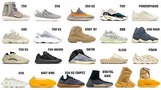 Every Yeezy By Adidas