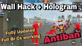 Ob44 Wall hack + Hologram | Free Fire AntiBlacklist Br-Cs Rank Working Obb File