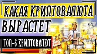 Какая криптовалюта вырастет в ближайшее время - ТОП-6 криптовалют, которые будут расти