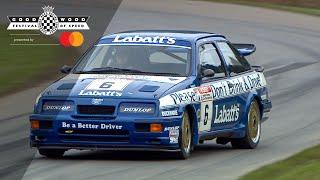 BTCC Ford Sierra RS500's lairy FOS hillclimb