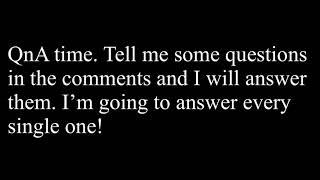 Leave questions below!