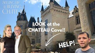 CHATEAU SPA CAVE RENOVATION and rescuing Dean the electrician! #frenchchateau