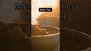 Men Are Just Big Kids  | #malefactsshortsvideo #malefacts #funny #unbelievable #lost #directions