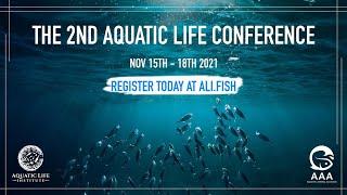 Introduction & welcome message - The Aquatic Life Conference - Day 1