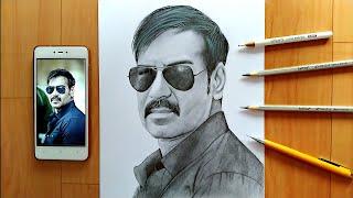 Drawing  Ajay Devgn