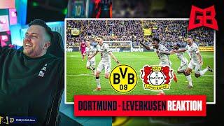 LEVERKUSEN TRIFFT WIEDER 90+8 ⏱️ GamerBrother LIVE REAKTION auf DORTMUND - LEVERKUSEN ENDE 