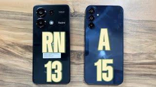 Samsung Galaxy A15 vs Xiaomi Redmi Note 13