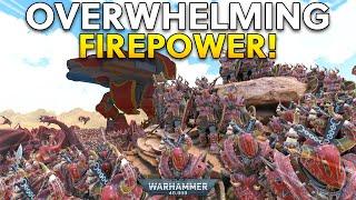 This battle turned into a Meat Grinder! | UEBS 2 Warhammer 40K