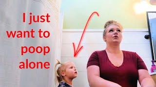 HOW MOMS GO TO THE BATHROOM |  I have no privacy 