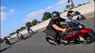 CRAZY SUPER BIKE EXPERIENCE ! LA STREET RACING POV 