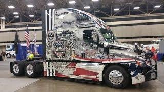 Great American Trucking Show 2019 in Dallas Texas in 4K