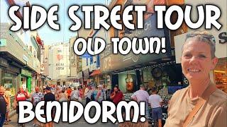 Benidorm - Walking street and side alleys - what's there?