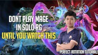 DONT PLAY MAGE IN SOLO RG UNTIL YOU WATCH THIS | MOBILE LEGENDS