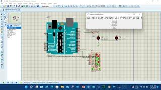 Control LED GUI By GUI Python using serial com with Arduino board