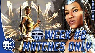 THE KOLOSSEUM | MATCHES ONLY | SEASON 6 | WEEK #2 | MORTAL KOMBAT 1