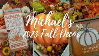 2023 MICHAEL'S SHOP WITH ME/DECORATE FOR FALL/FALL DECORATING ON A BUDGET