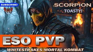 Whitestrakes Mortal Kombat - Scorpion DK CP Cyrodiil and IC #elderscrollsonline #mortalkombat #pvp