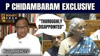 Budget 2024 | P Chidambaram: "No Acknowledgement Of Rampant Unemployment, Food Inflation"