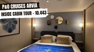 P&O CRUISES ARVIA Inside Cabin Tour - October 2024