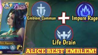 ALICE EXP NO RECALL²! NO CHEAT, NO HOAX! ENAK BANGET ULTI JADI NONSTOP BUILD EMBLEM ALICE TERBARU